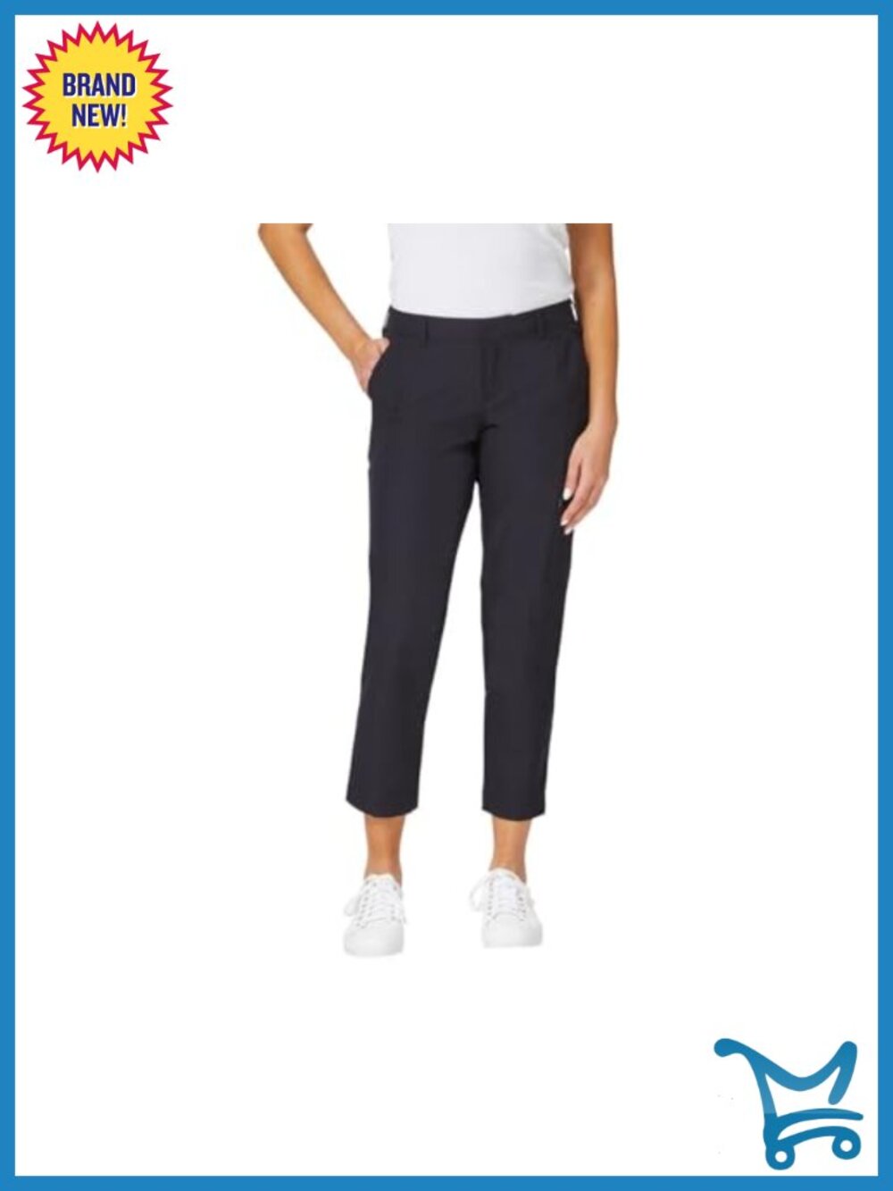 Womens Hiking Travel Pants 4-Way Stretch Joggers with Pockets